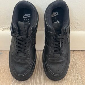 Nike Black Air Force 1 women’s Size 7